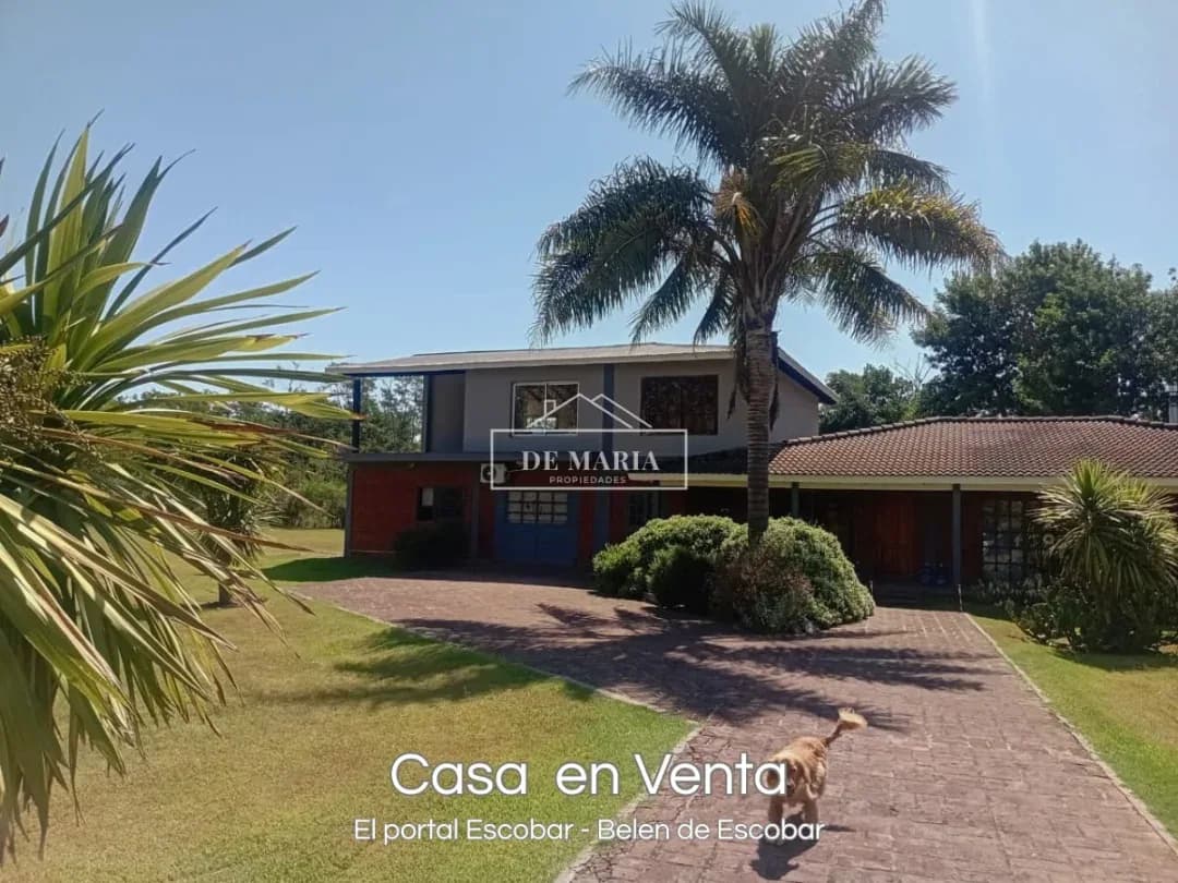 VENTA CASA DE 4582m2 EN BARRIO EL PORTAL DE BELEN ESCOBAR